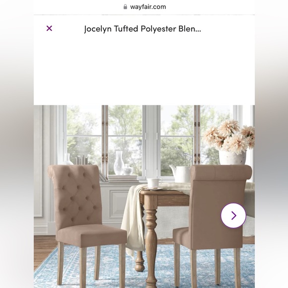 Hello, I am selling four stunning ( BRAND NEW) dinning kitchen chair sets -2020 - Picture 2 of 6